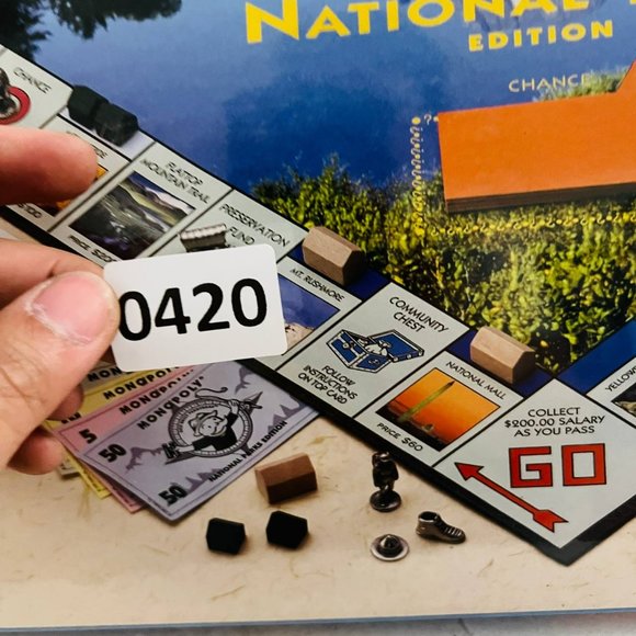 Vintage Monopoly National Parks Edition Hasbro 1998 Board Game New Sealed - Picture 7 of 7